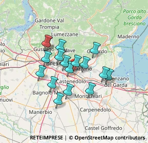 Mappa Via Alessandro Manzoni, 25086 Rezzato BS, Italia (10.57471)