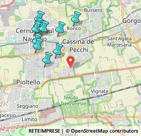 Mappa Via Ettore Majorana, 20051 Cassina De' Pecchi MI, Italia (2.17818)