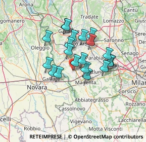 Mappa Via Antonio Pellegatta, 20012 Cuggiono MI, Italia (10.5015)