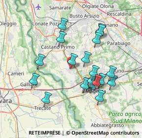 Mappa Via Antonio Pellegatta, 20012 Cuggiono MI, Italia (7.0085)