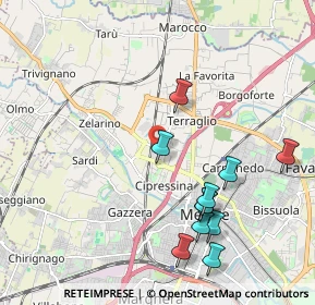 Mappa Via Gabriel Bella, 30174 Venezia VE, Italia (2.13909)