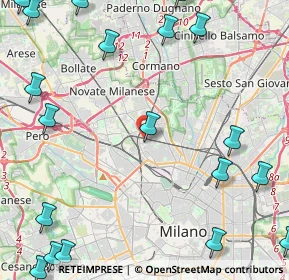 Mappa Via Cosenz, 20158 Milano MI, Italia (6.818)