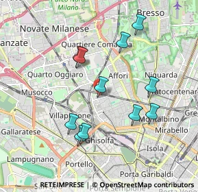 Mappa Via Cosenz, 20158 Milano MI, Italia (1.77818)