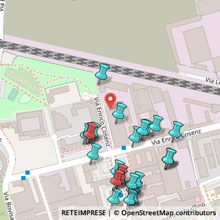 Mappa Via Cosenz, 20158 Milano MI, Italia (0.15714)