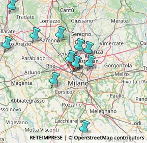 Mappa Via Cosenz, 20158 Milano MI, Italia (13.6725)