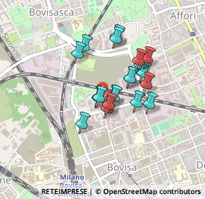 Mappa Via Cosenz, 20158 Milano MI, Italia (0.3185)