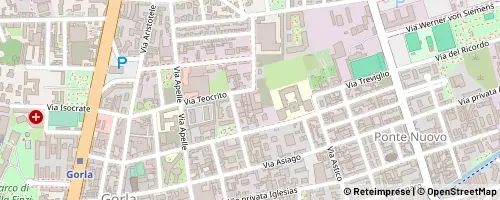 Mappa Milán
