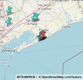 Mappa Via Dalmazia 2° Accesso al Mare, 30016 Lido di Jesolo VE, Italia (13.82929)