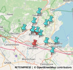 Mappa Viale delle Fiamme Verdi, 25081 Bedizzole BS, Italia (5.19923)