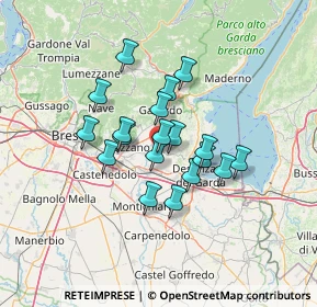 Mappa Viale delle Fiamme Verdi, 25081 Bedizzole BS, Italia (9.97789)