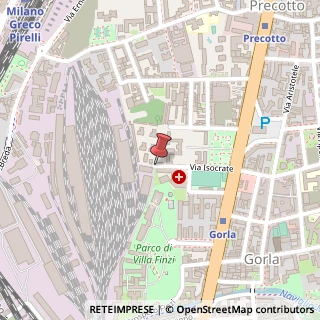 Mappa Via Isocrate,  25, 20126 Milano, Milano (Lombardia)