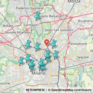 Mappa Via Stefano Ussi, 20125 Milano MI, Italia (3.99786)