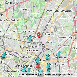 Mappa Via Stefano Ussi, 20125 Milano MI, Italia (3.715)
