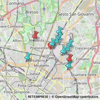 Mappa Via Stefano Ussi, 20125 Milano MI, Italia (1.38545)