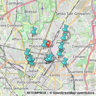 Mappa Via Stefano Ussi, 20125 Milano MI, Italia (1.62077)
