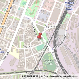 Mappa Via Stefano Ussi, 21, 20125 Milano, Milano (Lombardia)