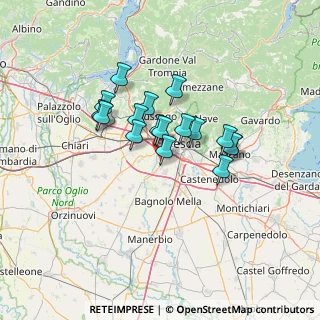 Mappa Via Luigi Abbiati, 25134 Brescia BS, Italia (10.07353)