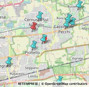 Mappa Via Verona, 20063 Cernusco sul Naviglio MI, Italia (2.41818)