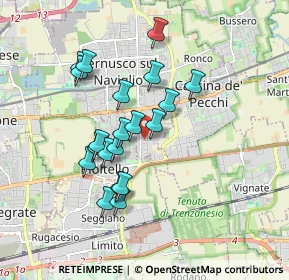 Mappa Via Verona, 20063 Cernusco sul Naviglio MI, Italia (1.5575)