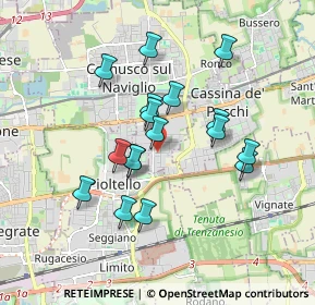 Mappa Via Verona, 20063 Cernusco sul Naviglio MI, Italia (1.51941)