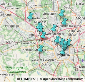 Mappa SS del Sempione dopo Via Pisacane, 20016 Pero MI, Italia (6.50286)