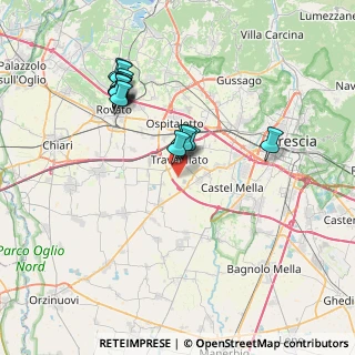 Mappa Via Castrina, 25039 Travagliato BS, Italia (7.01071)