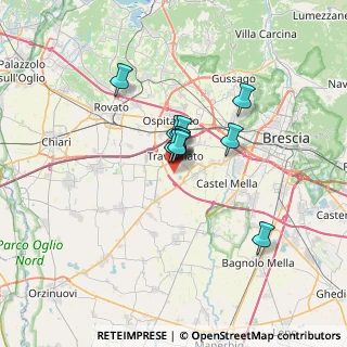 Mappa Via Castrina, 25039 Travagliato BS, Italia (4.07455)
