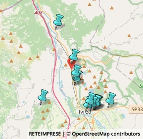 Mappa Via Torino, 10013 Borgofranco d'Ivrea TO, Italia (3.87077)