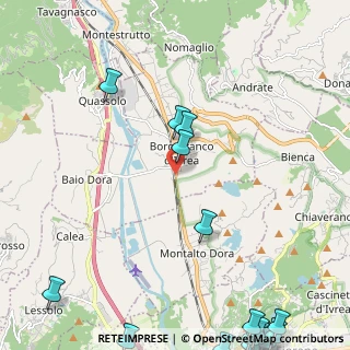 Mappa Via Torino, 10013 Borgofranco d'Ivrea TO, Italia (3.9045)