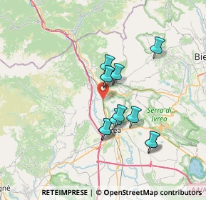 Mappa Via Torino, 10013 Borgofranco d'Ivrea TO, Italia (5.67083)