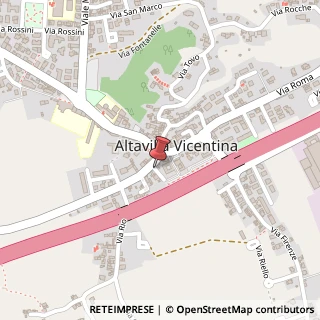Mappa Via Ernesto Monico, 41, 36077 Altavilla Vicentina, Vicenza (Veneto)