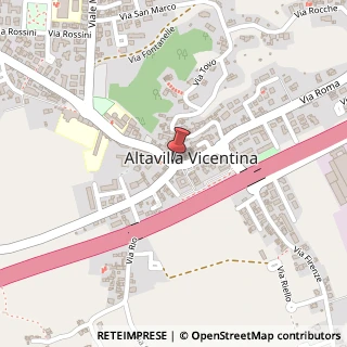 Mappa Via Chiesa, 2, 36077 Altavilla Vicentina, Vicenza (Veneto)