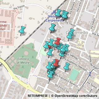 Mappa Via Nino Bixio, 30174 Venezia VE, Italia (0.21)