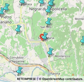 Mappa Via Str. Nuova, 37024 Arbizzano-Santa Maria VR, Italia (2.87462)