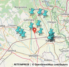 Mappa A26 Genova - Gravellona, 28064 Sillavengo NO, Italia (13.02867)