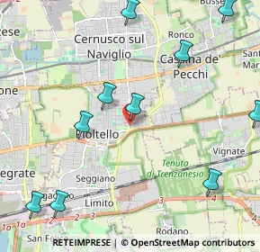 Mappa Via Madre Teresa di Calcutta, 20096 Pioltello MI, Italia (2.75636)