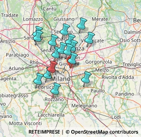 Mappa Via Bra, 20132 Milano MI, Italia (11.10647)