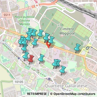 Mappa Via Bolla, 20151 Milano MI, Italia (0.454)