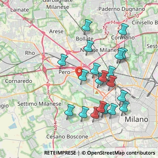 Mappa Via Bolla, 20151 Milano MI, Italia (3.978)