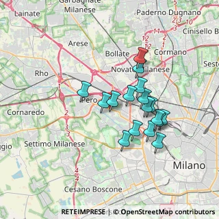 Mappa Via Bolla, 20151 Milano MI, Italia (2.92176)