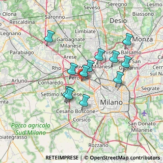 Mappa Via Bolla, 20151 Milano MI, Italia (5.9675)