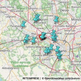 Mappa Via Michelangelo Buonarroti, 20016 Pero MI, Italia (5.9875)