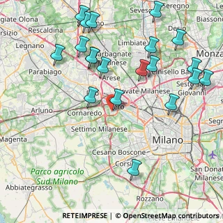 Mappa Via Michelangelo Buonarroti, 20016 Pero MI, Italia (9.7795)