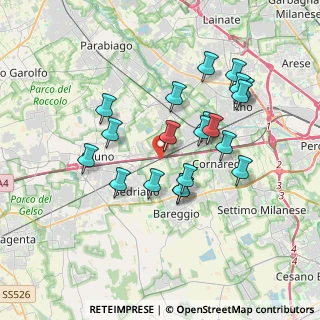 Mappa Cascina Gattinara, 20018 Sedriano MI, Italia (3.319)
