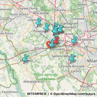 Mappa Cascina Gattinara, 20018 Sedriano MI, Italia (5.82538)