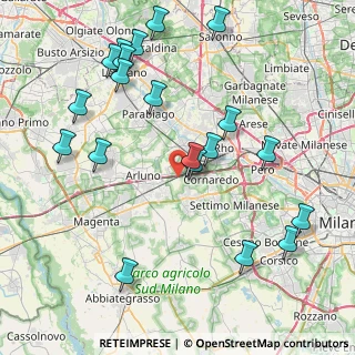 Mappa Cascina Gattinara, 20018 Sedriano MI, Italia (9.44)