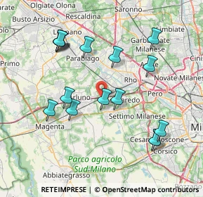 Mappa Cascina Gattinara, 20018 Sedriano MI, Italia (7.95375)