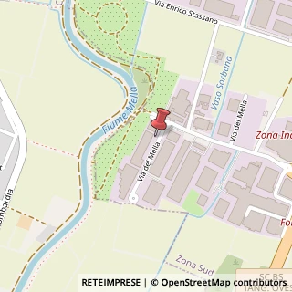 Mappa Via del Mella, 71, 25131 Brescia, Brescia (Lombardia)