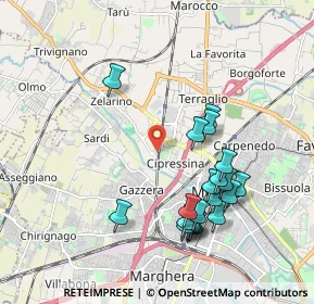 Mappa Via Castellana, 30174 Mestre VE, Italia (1.963)