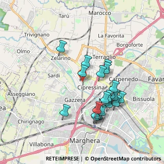 Mappa Via Castellana, 30174 Mestre VE, Italia (1.722)